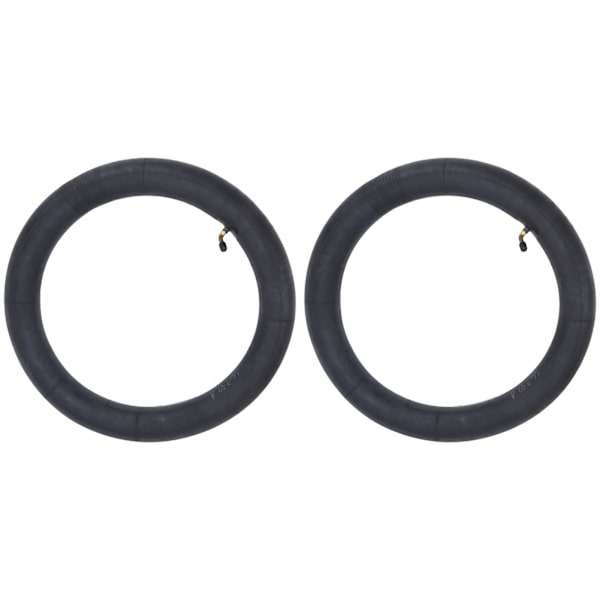 2 stk. indre cykelslanger af butylgummi med bøjet ventil til cykel, foldbar cykeltilbehør 16x2,5 tommer