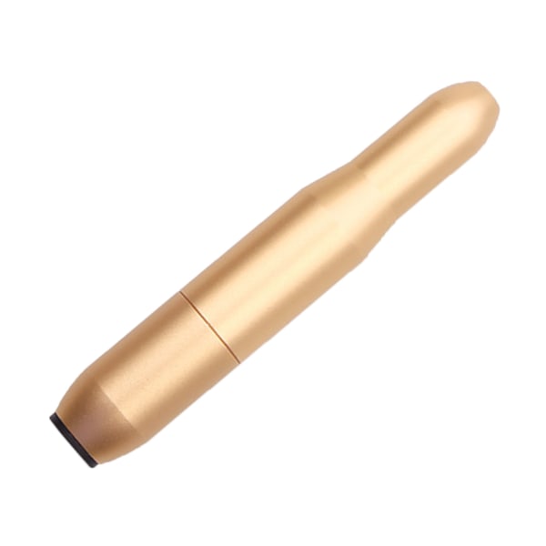 Elektrisk nagelpoleringsmaskin Bärbar USB nagelfilsslipmaskin med keramiskt metallsliphuvud guld