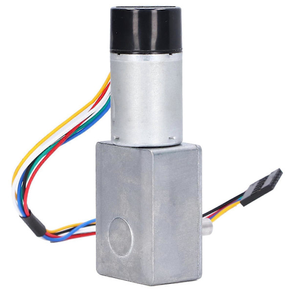 Suurivääntöinen kierukkavaihdemoottori, täysmetallinen itselukittuva enkooderin reduktiomoottori, yksiakselinen 6RPM DC6V