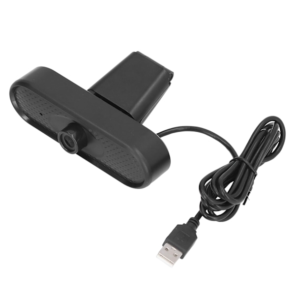 Datamaskin kamera Plug and Play USB Full HD 1080P Autofokus Stereo Bred Kompatibilitet Webkamera med klemme