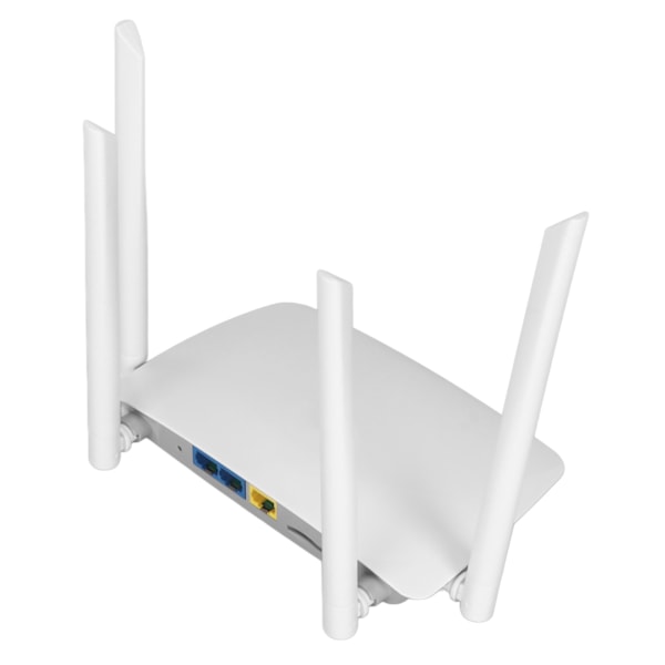4G LTE-router med høj forstærkning 4 antenner 4G til WiFi Flere VPN-klienter Trådløs router 100-240V EU-stik