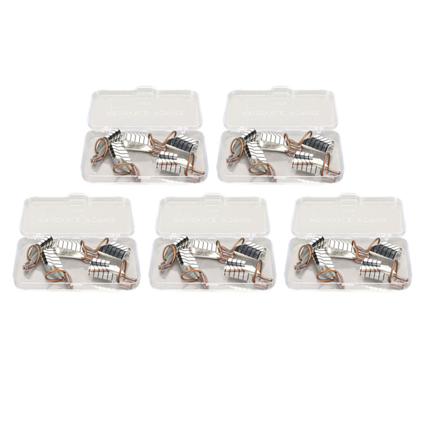 25 st Nail Extension Forms Guide Aluminiumram Återanvändbar franska nagel UV Gel Protector Forms