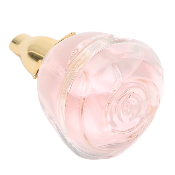Blommig Aroma Parfym Kvinnor Elegant Uppfriskande Långvarig Lätt Doft Rosformad Parfym för Fest