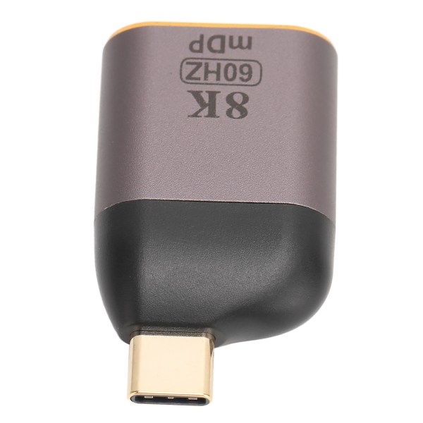 USB C - DisplayPort -sovitin 8K 60 Hz alumiiniseoksesta Plug and Play USB C - Mini DP -sovitin kannettavalle tietokoneelle