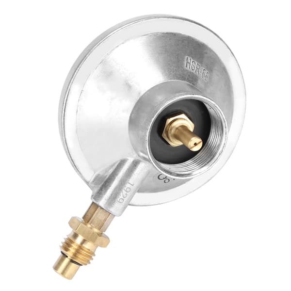 Zinklegering 1\"-20UNF Propan Gas Lågtrycksjusterbar Regulator Kontrollventil BBQ Grill