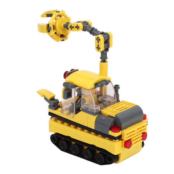RC-bil, der følger den sorte linje, du tegner, DIY-byggeklodssamling, ingeniørbil, automatisk induktionsvejgenkendelsesbil