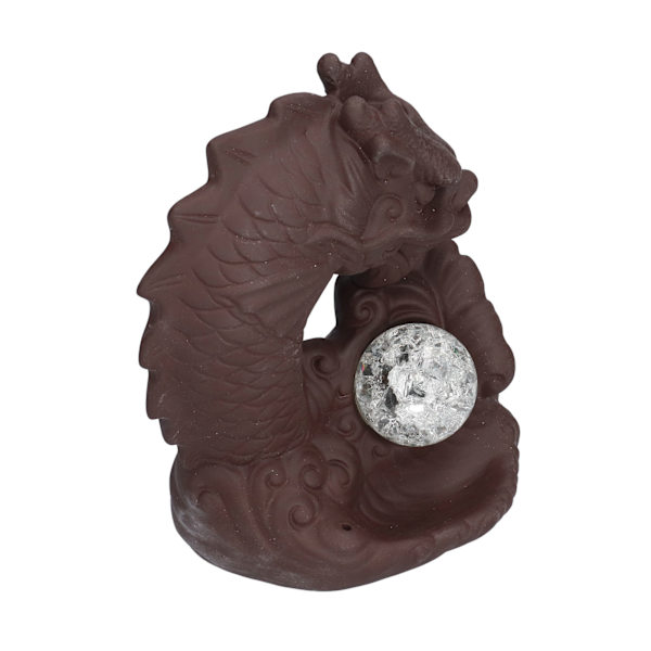 Røg Vandfald Tilbageflow Røgelse Brænder Keramisk Røgelse Holder Drage Aroma Brænder Hjem Dekoration Ornament