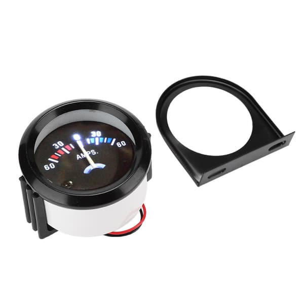2 tommer 52 mm bilamperemeter voltmeter 60-0-60A AMP-måler voltmåler for modifikasjon