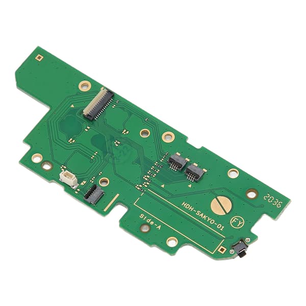 Vänster sidoknappskort PCB Korrosionsbeständigt ersättningsmoderkort för Switch Lite