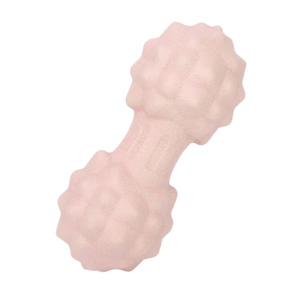 Peanut Massagebold Multi Directionel Massage Ergonomisk Blød Dobbelt Lacrosse Massagebold til Stressreduktion Pink