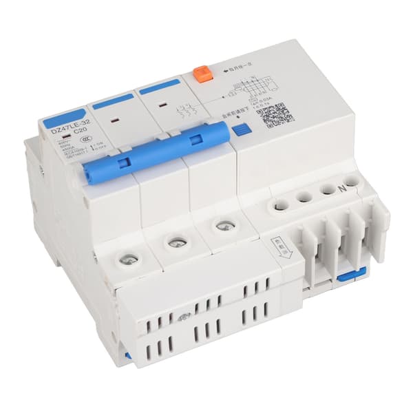 DZ47LE 32 3P+N C20 Jordfeilbryter Strømbryter 400V 20A