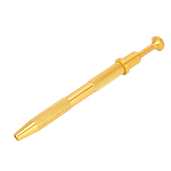 Pinsett med 4 klør Lite volum Antirust Anti-skli smykkeklemme uttrekkbar legeringskinneholder Gull