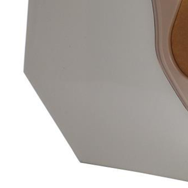 Plastik kaffefilterholder med låg filterpapir støvtæt opbevaringsboks dispenser rack hvid