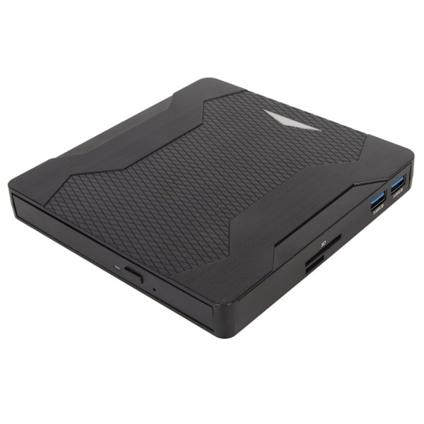 Ulkoinen Typc C -DVD-asema, hiljainen USB3.0 Plug and Play -kirjoitinpoltinsoitin valolla