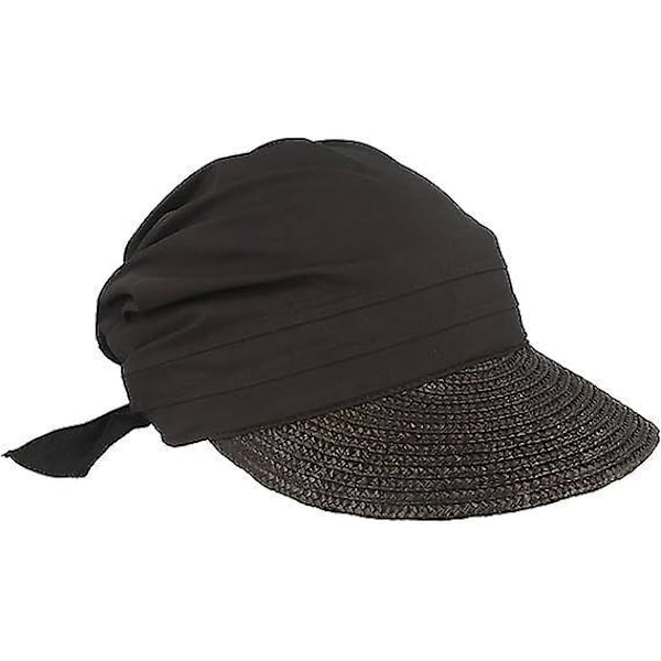 Svart basebollkeps för kvinnor - Enkel och snygg casual keps, solskydd för strand och utomhusaktiviteter