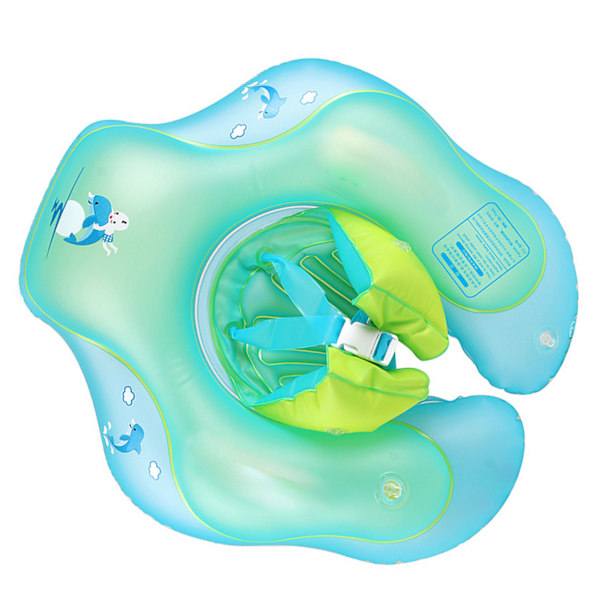 Børns tegneserie pool ring oppustelige rør PVC Anti Flip Non Slip sikkerhedssele vest design justerbar længde svømmering flyder S til 3 til 12 måneder