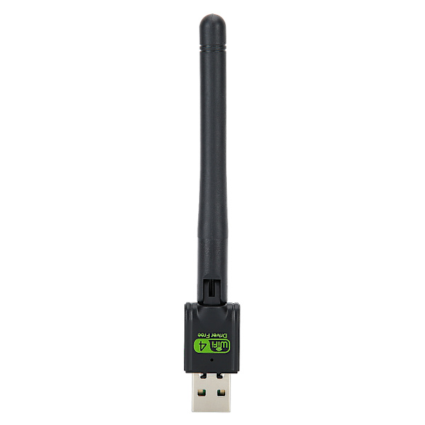 Ilmainen USB2.0 WiFi Langaton sovitin Verkkokortti Antenni Wi-Fi-vastaanotin 150Mbps