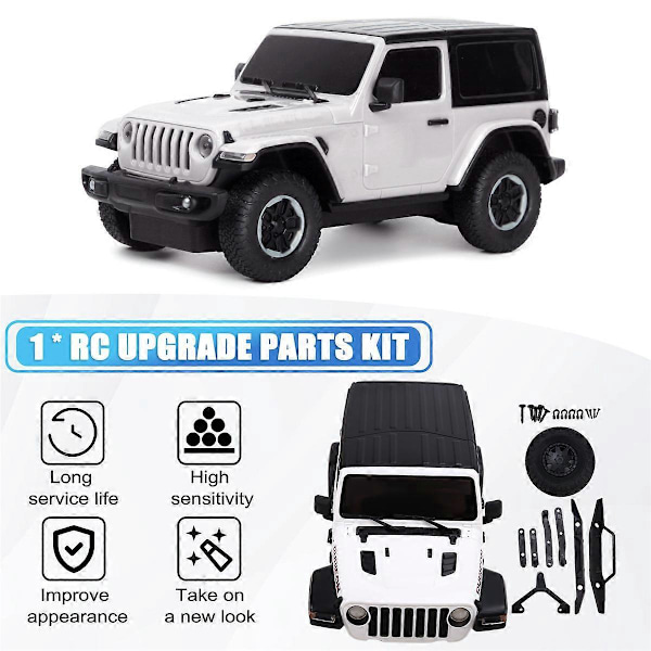 Kaross Kaross Mini Z Mini-Z för 1/24 Axial SCX24 RC Bildelar Vit