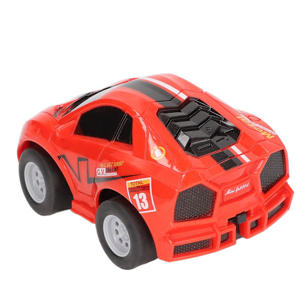 1/43 mittakaavan kauko-ohjattava auto, suuri nopeus, 4 kanavaa, simuloitu RC-autolelu sisä- ja ulkokäyttöön 6148T punainen