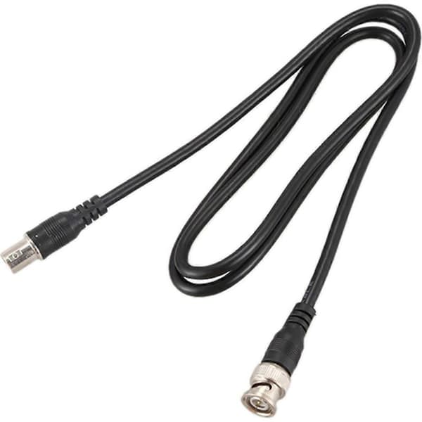 CCTV forlænger koaksialkabel med BNC han-til-hun-stik, 1 m (3,3 ft), sort