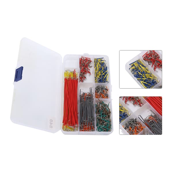 840 st flexibel bygel lödfri kopplingsdäck stift expansionskabel kit elektronisk komponent