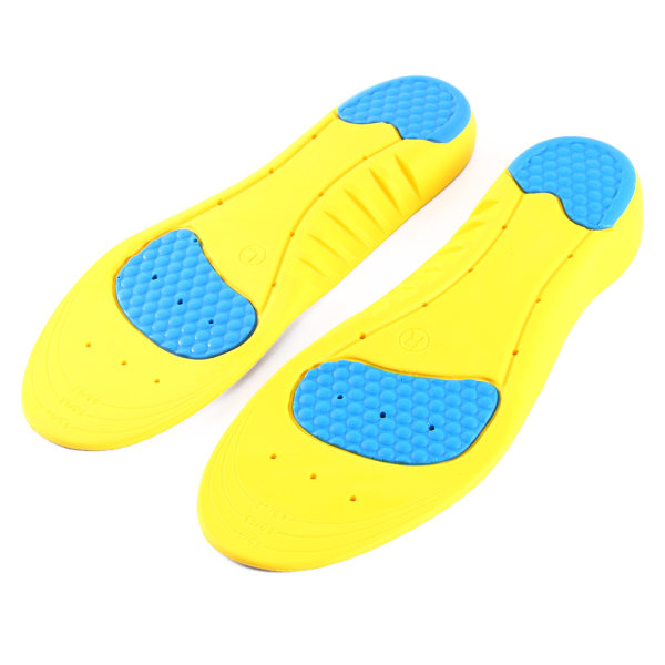 Mænds Gel Orthotic Sport Running Insoles Insert Shoe Pad Arch Support Pude