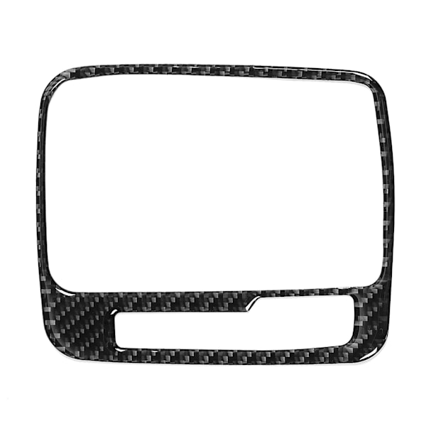 Left Hand Driving Carbon Fiber Gear Shift Panel Frame Cover Trim Fit for VW Touareg 2011-2018