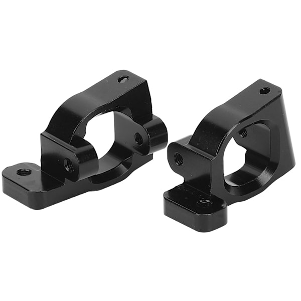 Par främre C-säte 1/14 Fjärrkontroll Biluppgradering metalldelar för WLtoys 144001Black