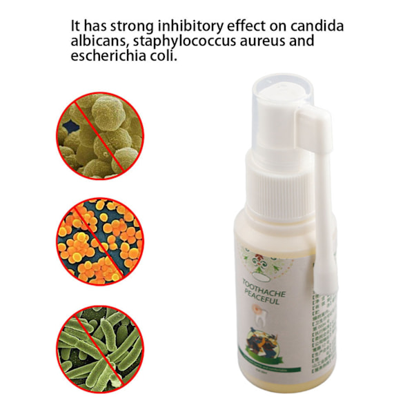 2st X 30ml Munfräschare Spray Antibakteriell Spray Förbättrar munsår
