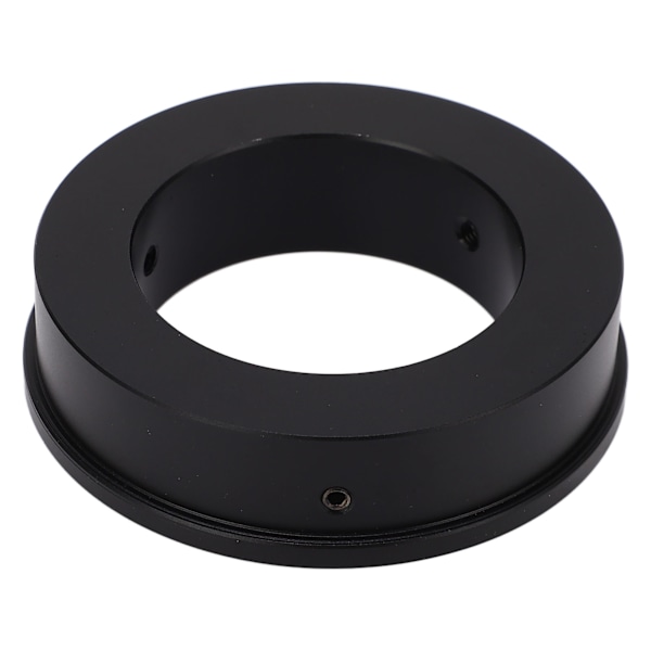 Stereomikroskop kamera Adapterring 76 mm till 50 mm aluminiumlegering för 120X 180X 300X Monocular C Mount Lins
