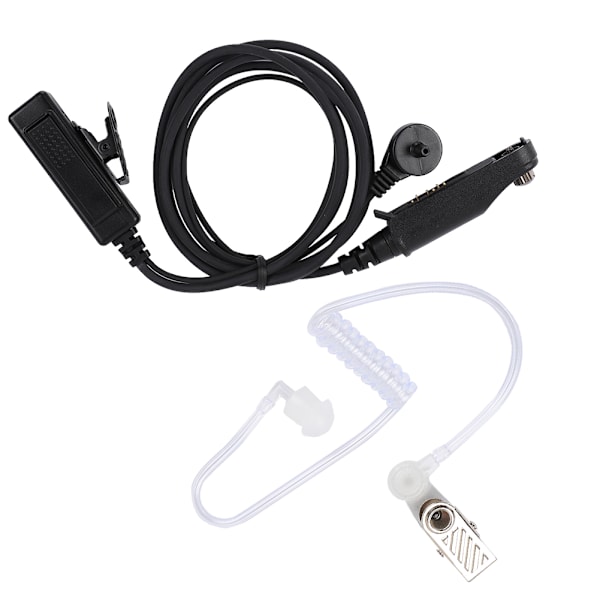 Bekväma öronproppar Luftledning Öronmussla Headset med PTT-knapp för Baofeng UV-9R