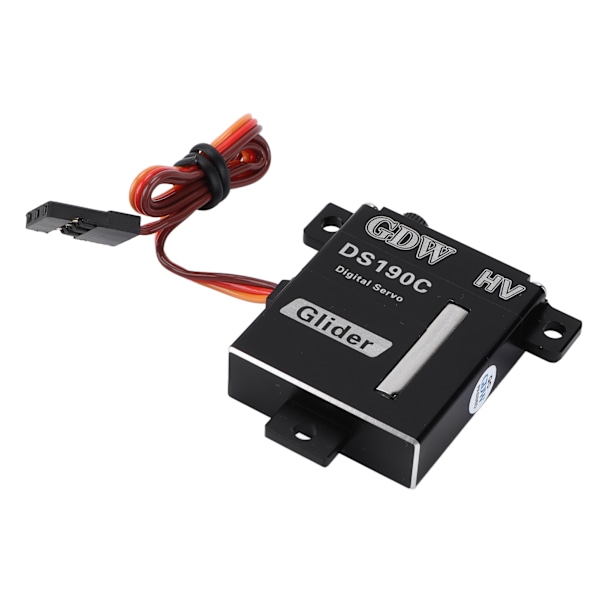 DS190C RC Digital Servo Set Full Metal Gear Coreless Motor Servo för RC Fastvingat flygplan Glider
