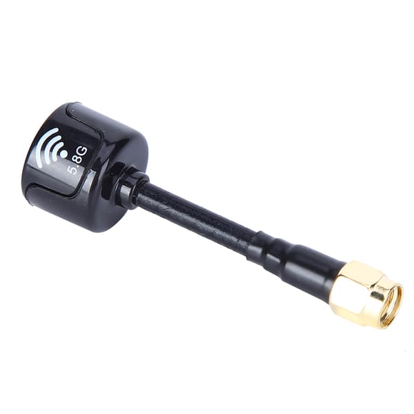 5.8Ghz 3dBi RHCP High Gain Antenne til FPV Racing Drone RC Dele Tilbehør (Sort RPSMA Indvendigt Hul)
