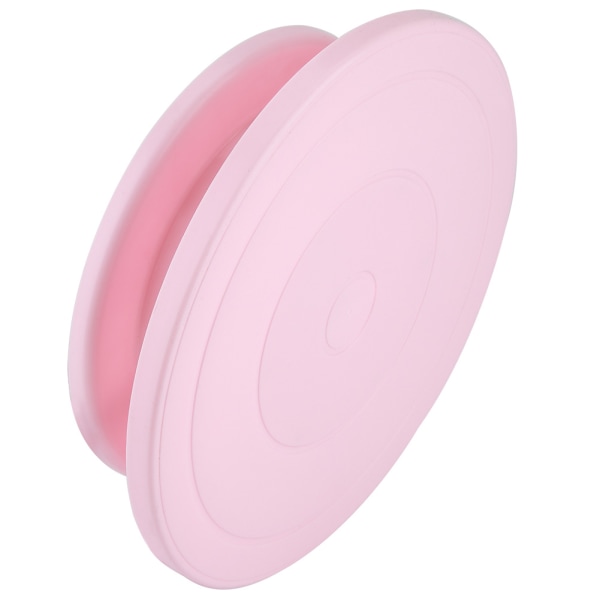 Kakedekorering Dreieskive Roterende Roterende Stand Baking Baking Verktøysett (rosa)