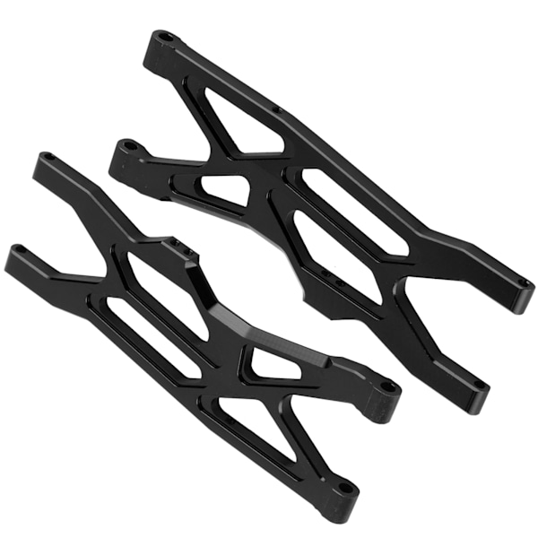 1 par aluminiumlegering bakre nedre svingarm tillbehör delar passar för ARRMA 1/10 RC bil svart
