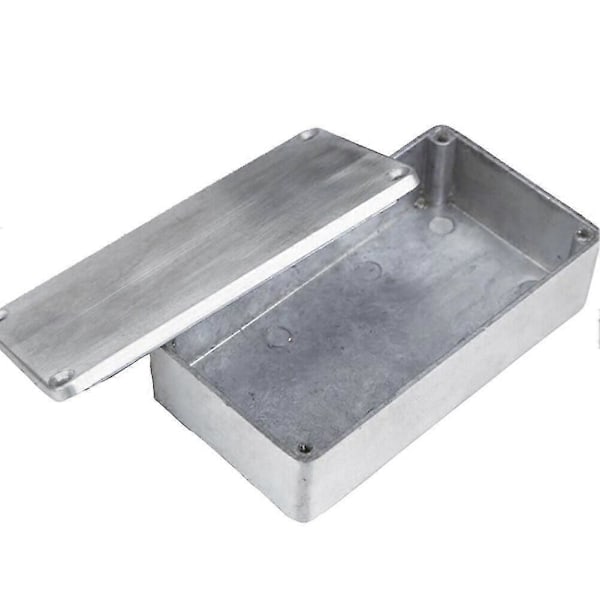 1590B Gjuten Metall Aluminiumlåda Kapsling för Gitarr Effektpedal