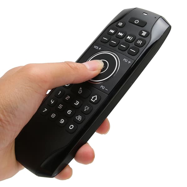 Erstatningsfjernkontroll med stemmestyring, Bluetooth Air Remote Control for TV-boks, datamaskin, smart-TV G7BTS Bluetooth-versjon uten mottaker