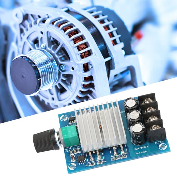 DC12V~24V 30A DC Motor Hastighetskontrollermodul Motor Hastighetskontrollbryter Regulator