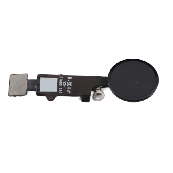 Erstatningsknapp Flexkabel Dekorasjonsknapp for iPhone 7 / 7plus / 8 / 8plus (svart)