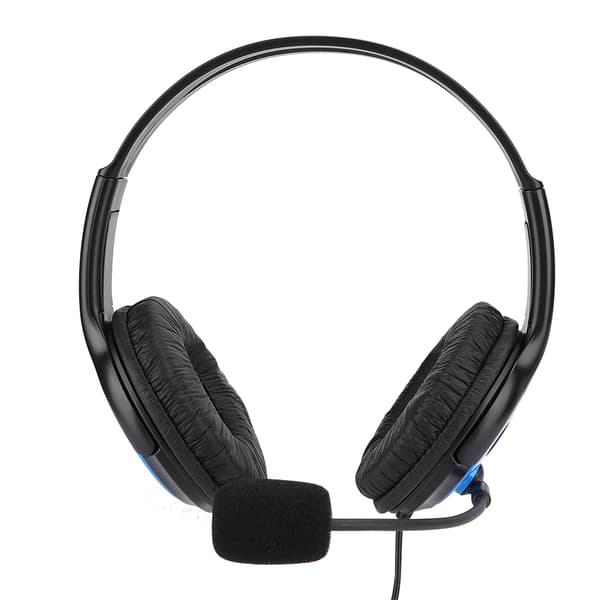 A4 ABS Letvægts Gaming Headset Støjreducerende Mikrofon Hovedtelefonudstyr til PS4/X ONE