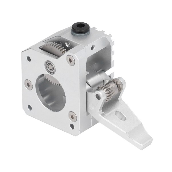 Dual Gear Extruder Metal Silver MK8 3D Printer Accessories Varaosa Prusa I3 Mk3 Vasenkätiselle