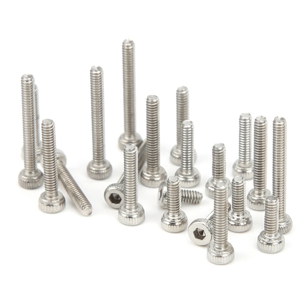210 kpl cap 304 ruostumaton teräs laitteistotarvikkeet set M2
