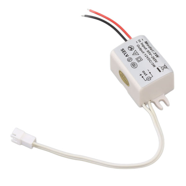 LED-drivrutnätdel DC12V 3W Kompakt överspänningsskydd för LED-remsor LED-lampor Industriella lampor