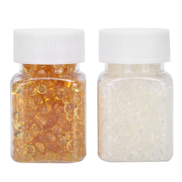 Hiustenpidennys Keratiinirakeet Kuumafuusioiden pidennysliimahelmi-tarvike 50g x 2 pulloa
