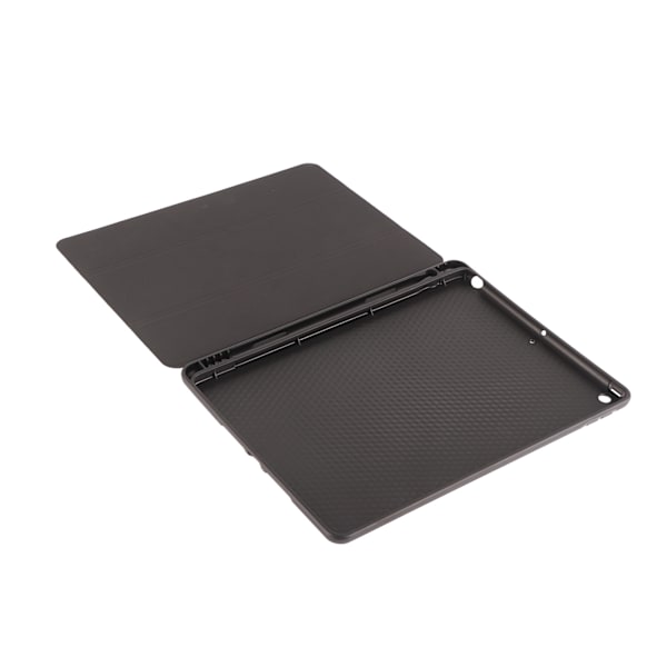Tablet Etui Sort Auto Sleep Anti Impact Præcise Udskæringer Blyantholder Kickstand Design Etui til IOS Tablet 10,2 Tommer
