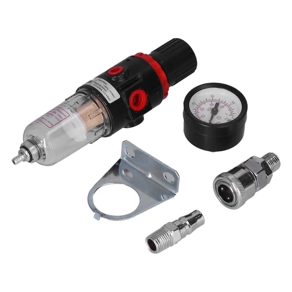 1/4in luftkompressor fuktfilter vannoljeseparator regulator med trykkmåler