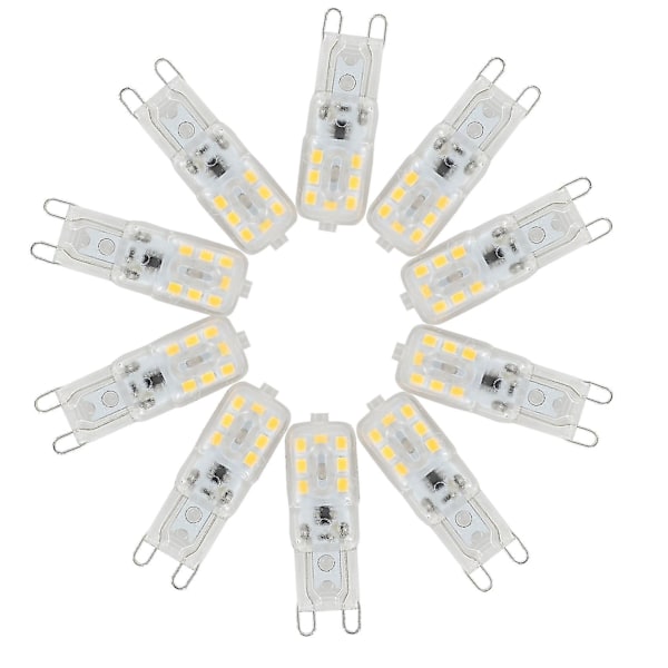 20 X G9 .15w LED Dimbar Kapsel Lampa Ersätter Glödlampor Ac220-240v, Varmvitt Hög Kvalitet-B5