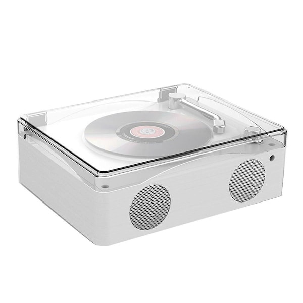 Retro CD-soitin Bluetooth 5.0 Ladattava Sisäänrakennettu Kaiutin A