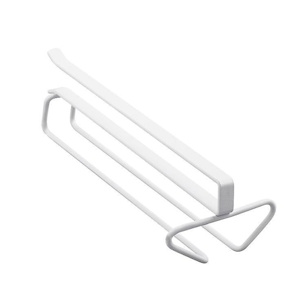 Under Cabinet Vinglashållare Set för 3 Glas Köksbar Förvaring Vit 1-pack