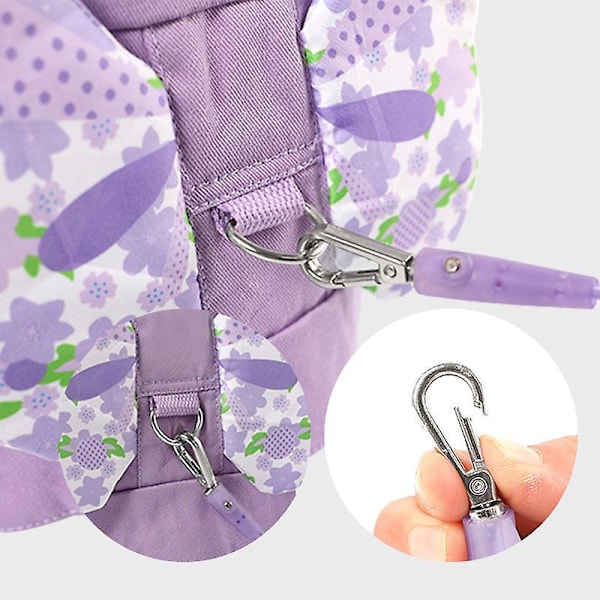 Lilla Toddler Sele med Anti-Lost Håndledsforbindelse Sød Butterfly Design til Børn Gåhjælp